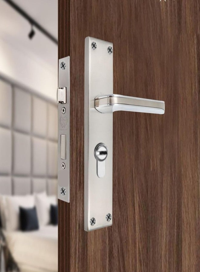 Harrison Door Locks for Main Door, Door Lock for Bedroom, Mortise Door Lock Set, Mortise Door Handle, Door Locks Handlesets with 3 Key | CP Matt Finish | 95537 | for Office/Hotel/Home - Image 1